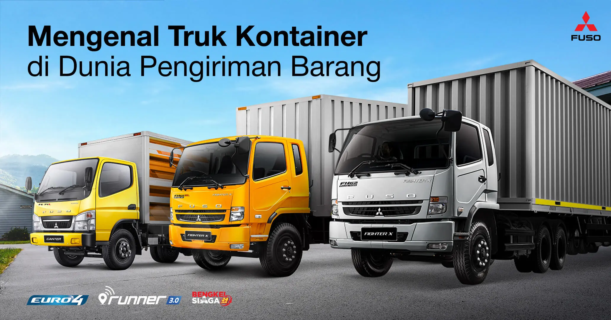 Mengenal Truk Kontainer di Dunia Pengiriman Barang