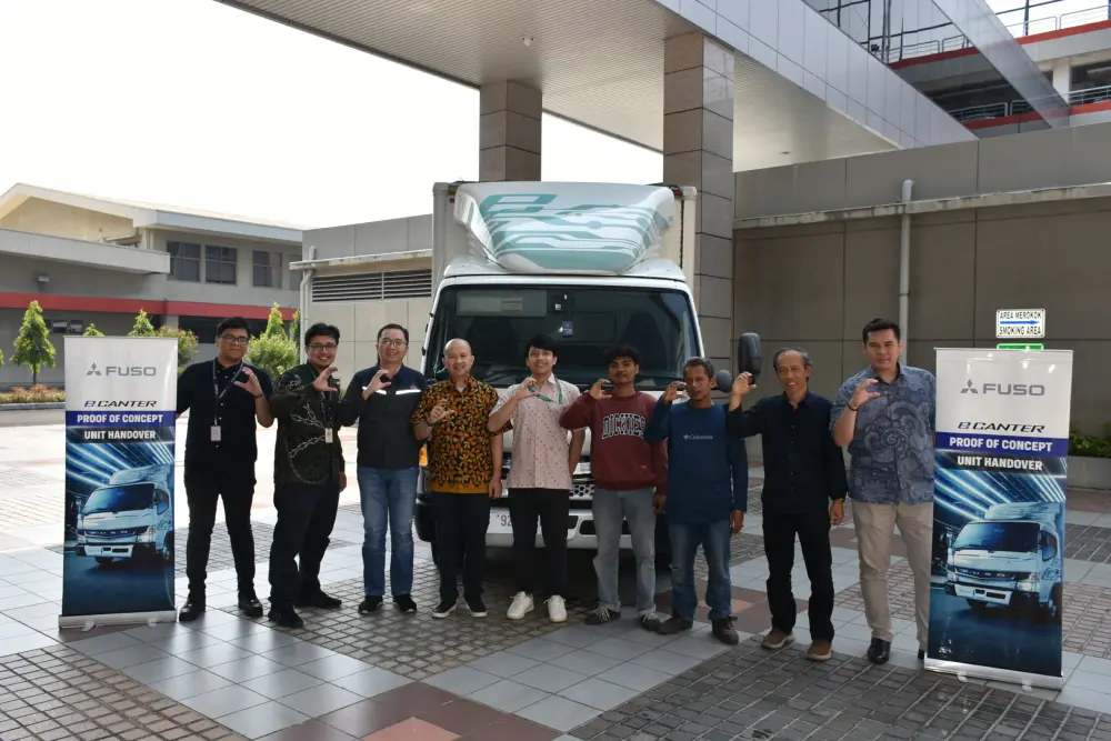 Sampoerna Menjadi Perusahaan Ke 10 Yang Melakukan Uji Coba Fuso eCanter